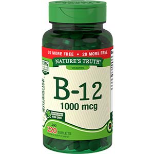 Vitamin B12 1000mg 220 tablets