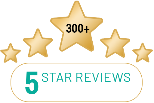 5 star reviews on google and facebook