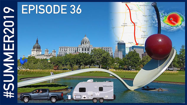 Minneapolis / St Paul, and the Big Hurricane Detour - Summer 2019 Episode 36