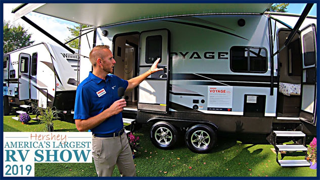 Hershey RV Show 2019: Brand New Winnebago Voyage