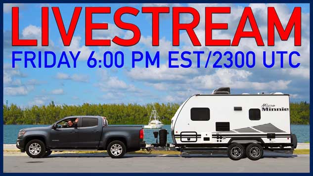 RV Chat Live from Pelican Headquarters in Flagami