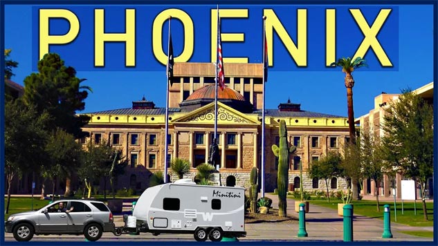 Phoenix, Arizona. First Fridays, Downtown, the Capitol, Scottsdale - Traveling Robert