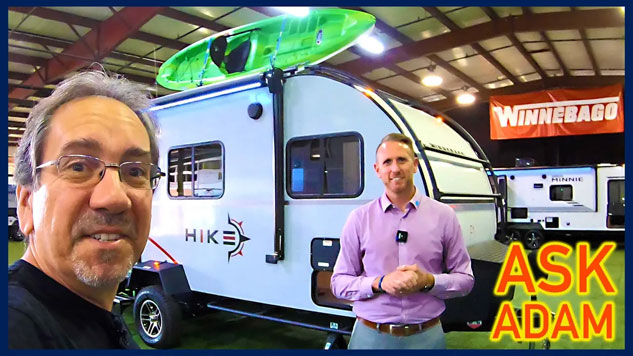 Winnebago Open House: 2021 Hike Travel Trailer and Interview with Adam Christoffersen