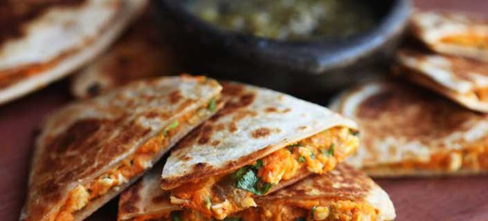 quesadillas