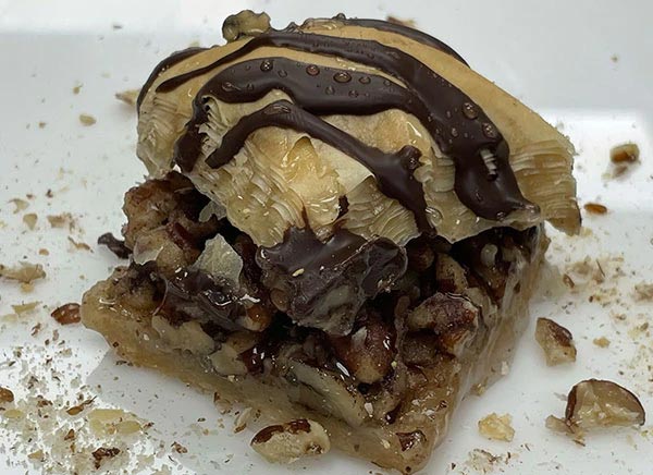 Chocolate Pecan Baklava