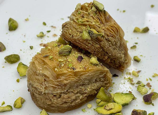 Half Moon Crunch Baklava