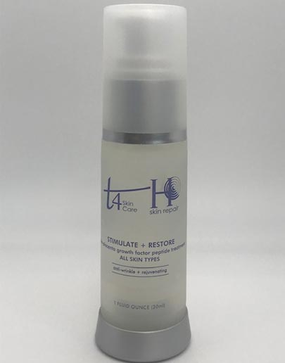 T4 + H Bio-Placenta Growth Factor Peptide Treatment - 1 oz.