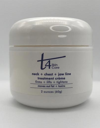 T4 Neck + Chest + Jaw Line Treatment Creme- 1.7 oz.