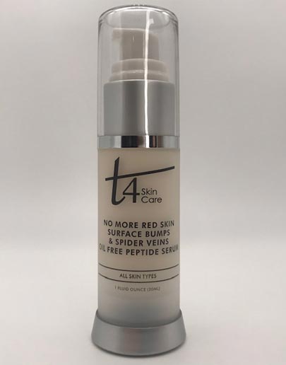 T4 No More Red Skin-Surface Bumps-Spider Veins-1 oz.