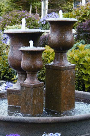 garden stone fountain Massarelli 3853