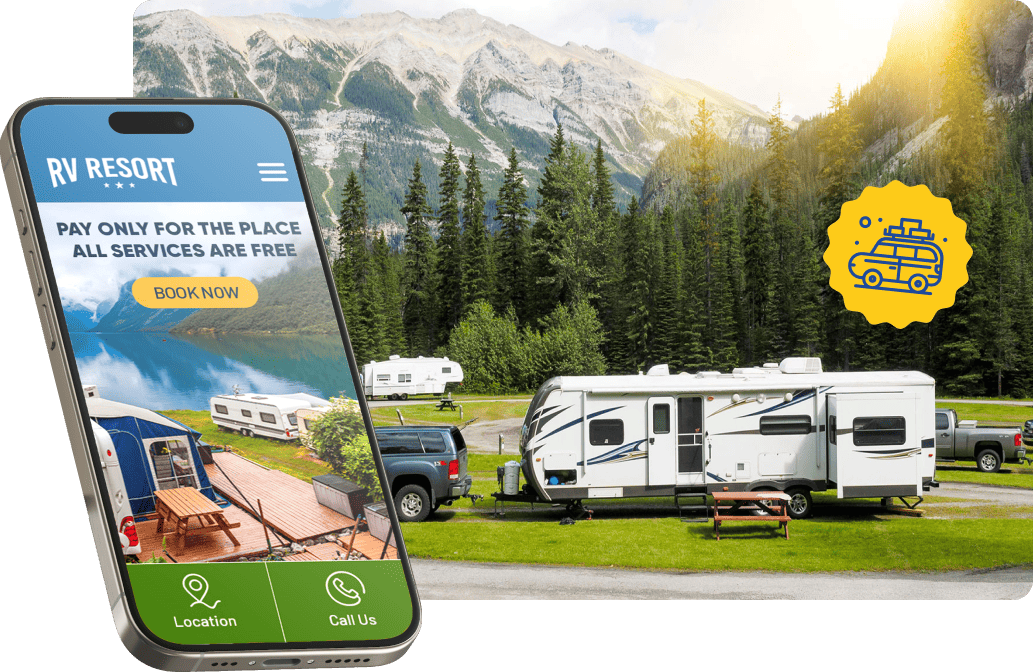 mobile and desktop rv website