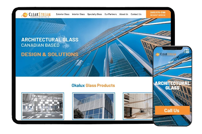 Architectural Glass Design and Solutions Website