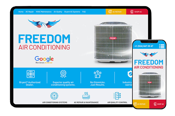 My Freedom Air Website