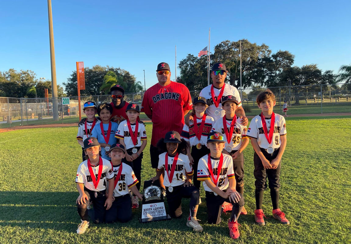 Wily Mo Dragon 9u finish runner